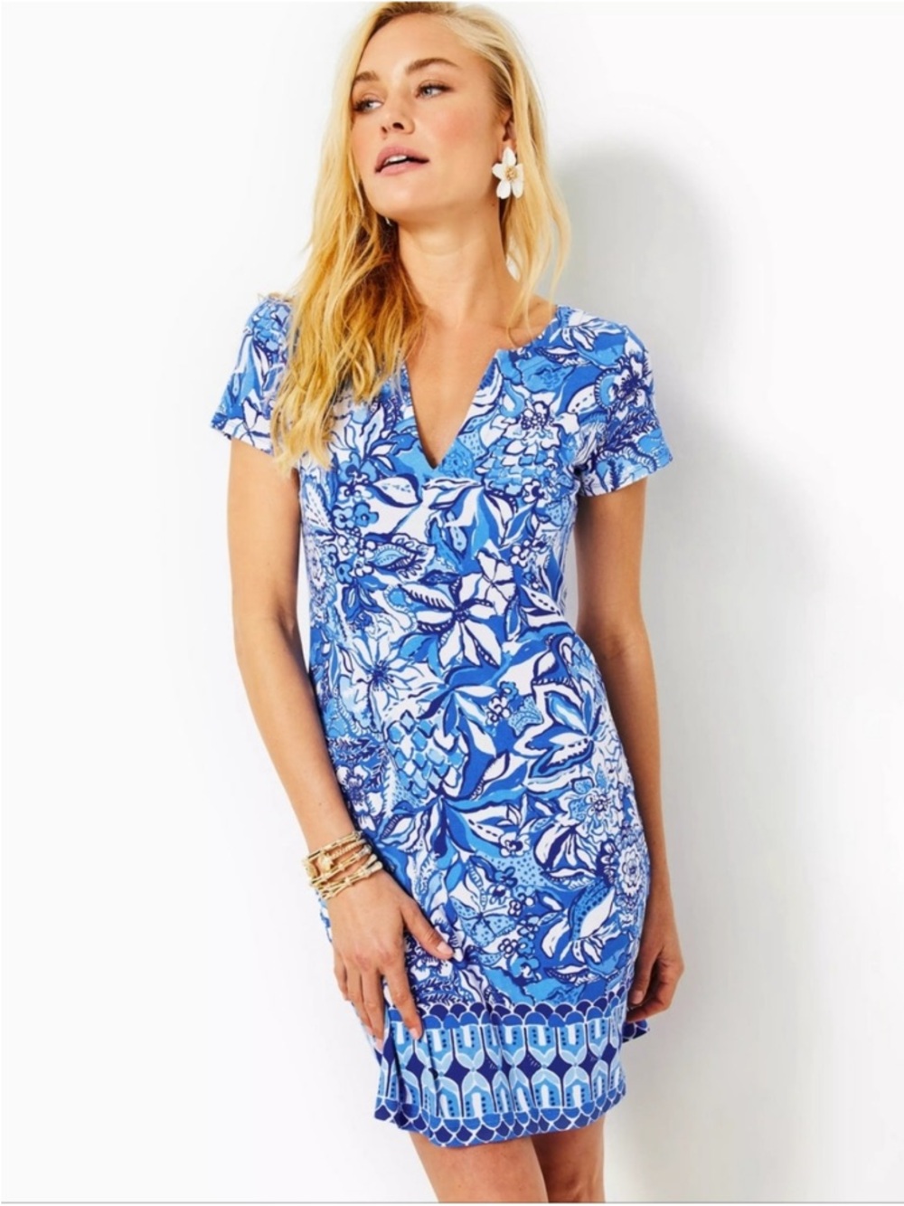 Lilly Pulitzer Sophiletta Short Sleeve Dress XL